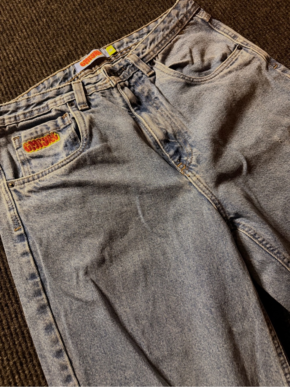 Empyre Baggy Light Wash Skate Jeans Men’s 32 Wide Leg